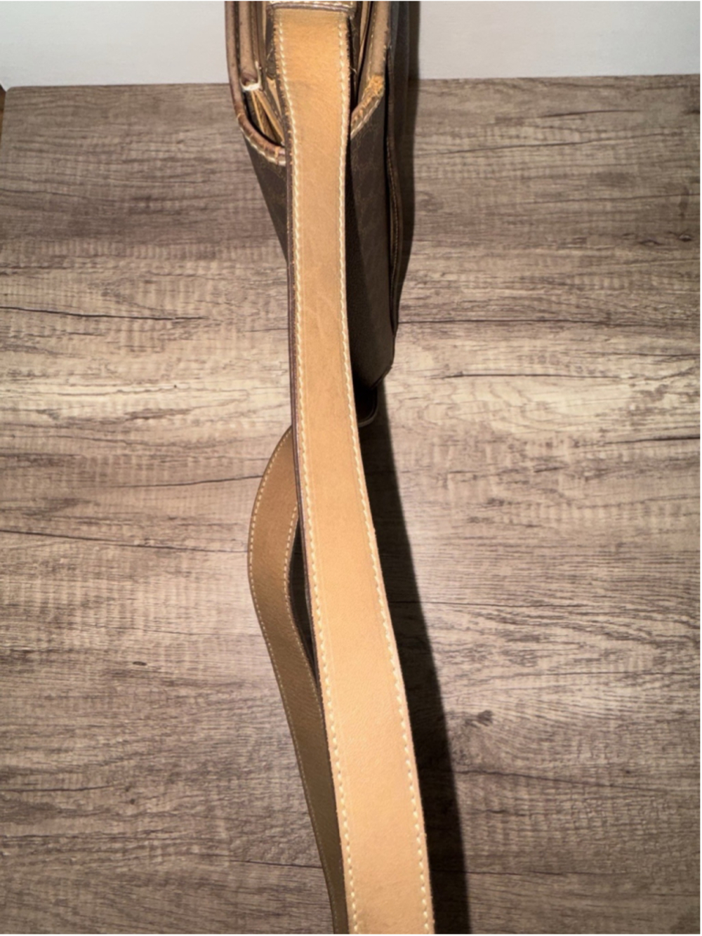 Vintage Céline Macadam Crossbody Bag Quiet Luxury Minimalist Classic Old Money - Picture 11 of 16